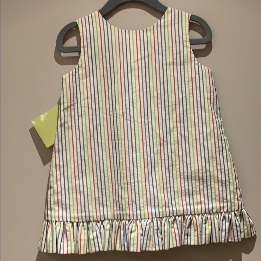 Zuccini Striped Birthday Jumper Dress 12M - Picture 5 of 7